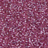 DB2156 11/0 Duracoat Silver Lined Dyed Orchid Miyuki Delica 