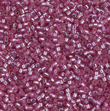 DB2156 11/0 Duracoat Silver Lined Dyed Orchid Miyuki Delica