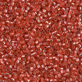 DB2159 11/0 Duracoat Silver Lined Dyed Light Cranberry Miyuki Delica