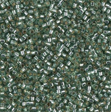 DB2165 11/0 Duracoat Silver Lined Dyed Sea Foam Miyuki Delica