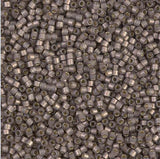 DB2184 11/0 Duracoat Semi Frosted Silver Lined Dyed Bramble Miyuki Delica