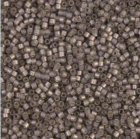 DB2184 11/0 Duracoat Semi Frosted Silver Lined Dyed Bramble Miyuki Delica