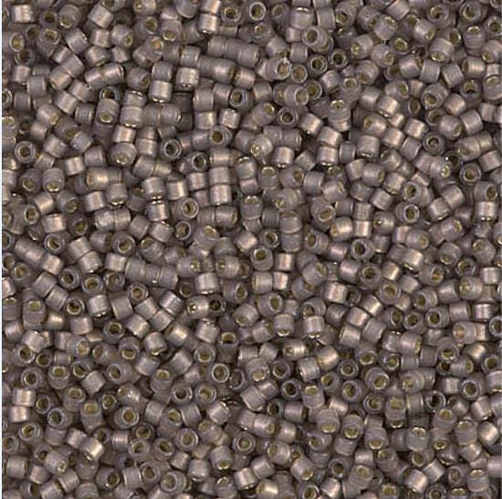 DB2184 11/0 Duracoat Semi Frosted Silver Lined Dyed Bramble Miyuki Delica