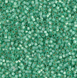 DB2188 11/0 Duracoat Silver Lined Dyed Spearmint Miyuki Delica