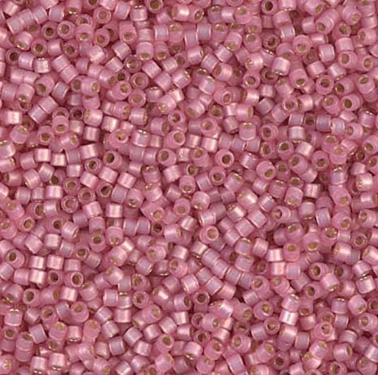 DB2189 11/0 Duracoat Silver Lined Dyed Honeysuckle Miyuki Delica