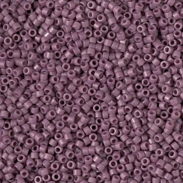 DB2295 11/0 Matte Opaque Glazed Twilight Lavender Miyuki Delica 