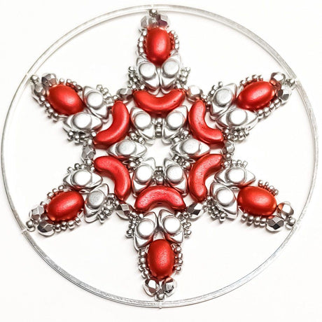 Mon Flocon Ornament Kit "My Snowflake" - par Puca-Paris-6 Colors, See description for more details