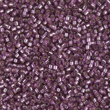 DB2168 11/0 Duracoat Silver Lined Dyed Orchid Miyuki Delica 