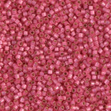 DB2175 11/0 Duracoat Semi Frosted S/L Dyed Hibiscus Miyuki Delica