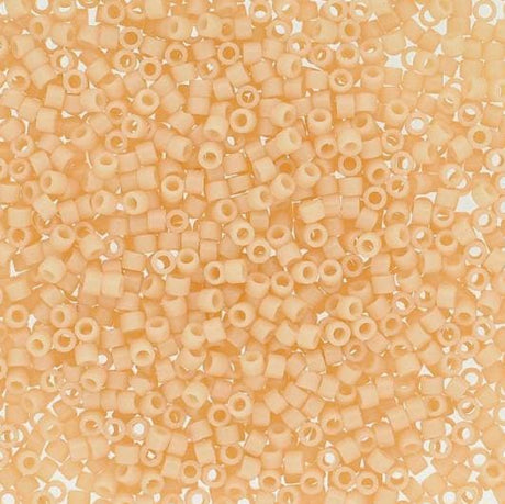 DB2351 11/0 Duracoat Opaque Dyed Pale Peach Miyuki Delica