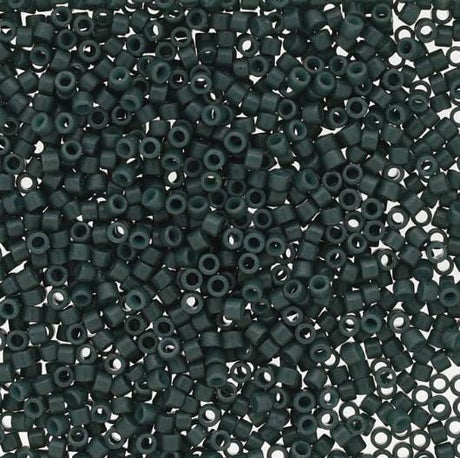 DB2358 11/0 Duracoat Opaque Dyed Evergreen Miyuki Delica