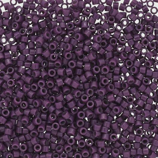 DB2360 11/0 Duracoat Opaque Dyed Grape Miyuki Delica