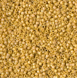 DB2302 11/0 Matte Opaque Glazed Citron AB Miyuki Delica