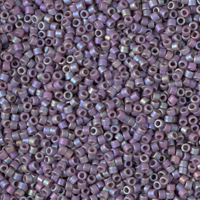 DB2322 11/0 Matte Opaque Glazed Sea Lavender AB Miyuki Delica 