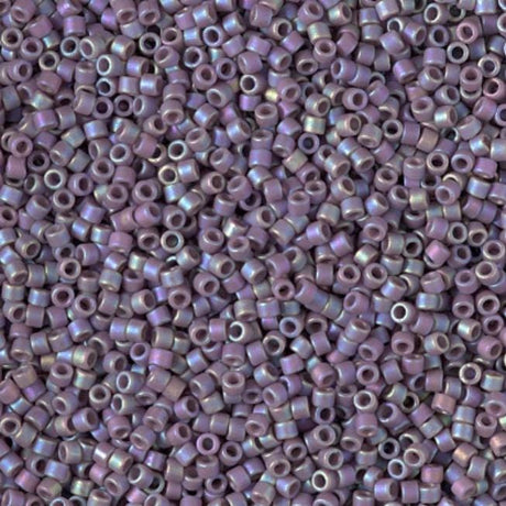DB2322 11/0 Matte Opaque Glazed Sea Lavender AB Miyuki Delica 