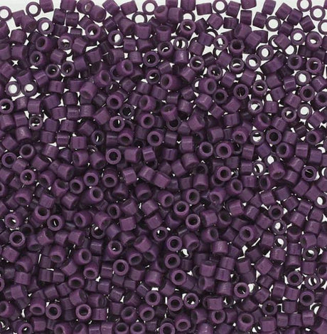 DB2360 11/0 Duracoat Opaque Dyed Grape Miyuki Delica 