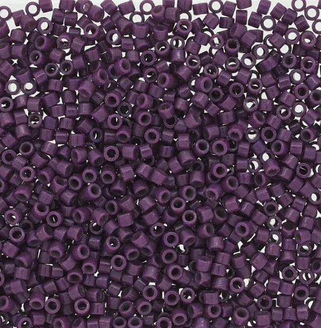 DB2360 11/0 Duracoat Opaque Dyed Grape Miyuki Delica 