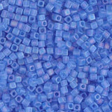 1.8mm Miyuki Cube Matte Sapphire AB SB18-150FR