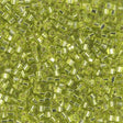 1.8mm Miyuki Cube Silver Lined Chartreuse SB18-14