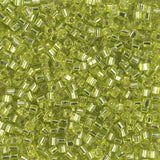 1.8mm Miyuki Cube Silver Lined Chartreuse SB18-14