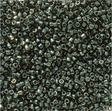DB2507 11/0 Duracoat Galvanized Black Moss Miyuki Delica