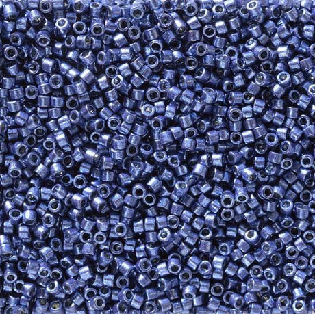 DB2517 11/0 Duracoat Galvanized Mermaid Blue Miyuki Delica