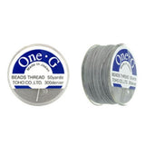 One-G Toho Nylon Beading Thread Lt Gray-50 Yards