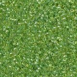DB2376 11/0 Inside Dyed Chartreuse Miyuki Delica 