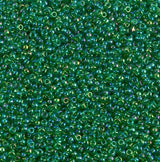 15-179 Transparent Green AB Miyuki Seed Beads 15/0