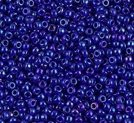11-1945 Opaque Cobalt Luster, Miyuki Seed Bead 11/0