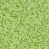 1.8mm Miyuki Cube Matte Chartreuse AB SB18-143FR, 10 Grams