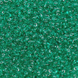 SuperDuo Emerald, Czech Glass 2-hole bead 2.5mm x 5mm-50720