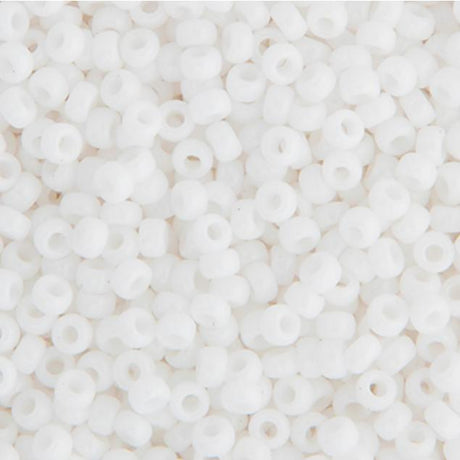 11-402 Opaque White Miyuki Seed Beads