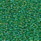 11-179L Transparent Light Green AB Miyuki Seed Beads 11/0