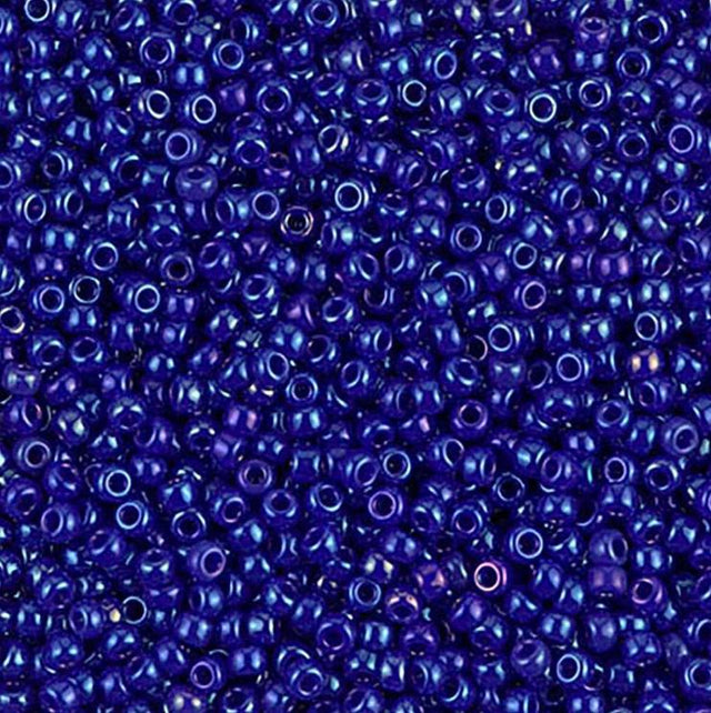 11-1945 Opaque Cobalt Luster, Miyuki Seed Bead
