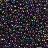 8-454 Metallic Dark Plum Irisr, Miyuki Seed Bead