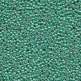 15-4214 Duracoat Galvanized Dark Green Mint, Miyuki Seed Bead, 15/0