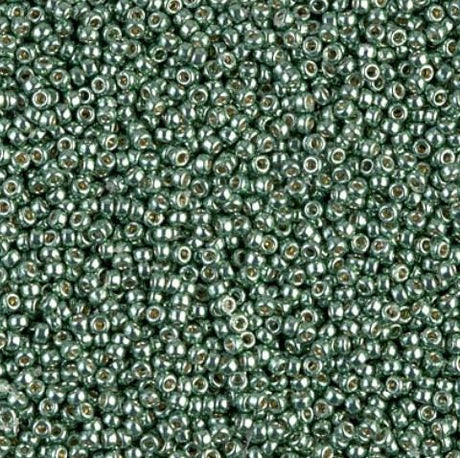 15-4215 Duracoat Galvanized Sea Green, Miyuki Seed Bead, 15/0