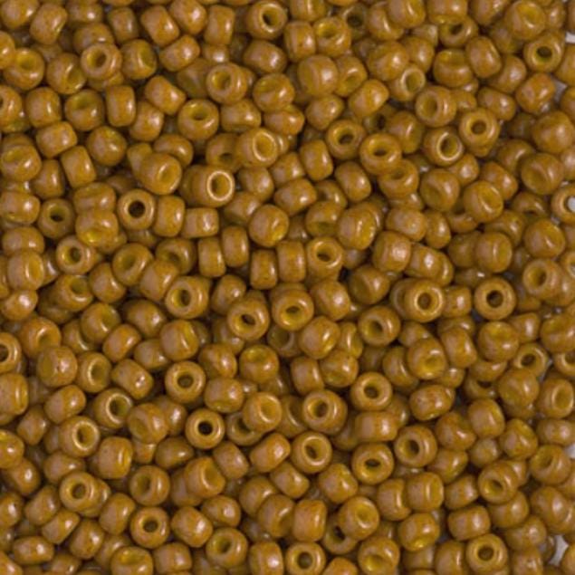 8-4460 Duracoat Dyed Opaque Toast, Miyuki Seed Bead