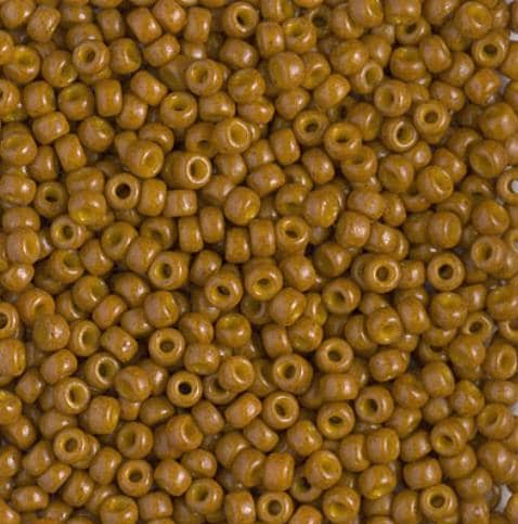 8-4460 Duracoat Dyed Opaque Toast, Miyuki Seed Bead 8/0