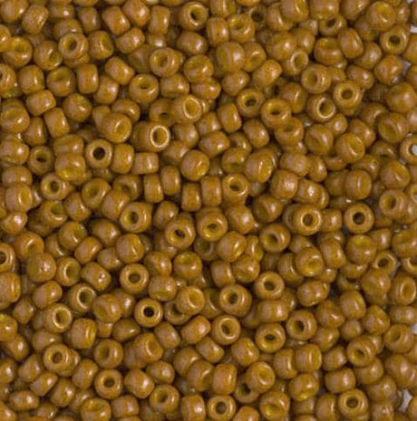 8-4460 Duracoat Dyed Opaque Toast, Miyuki Seed Bead 8/0