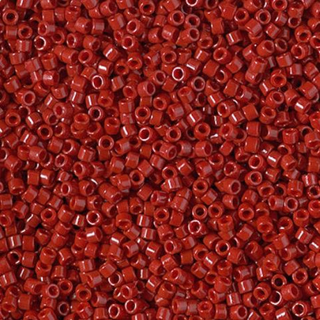 DB2354 11/0 Duracoat Opaque Dyed Shanghai Red Miyuki Delica