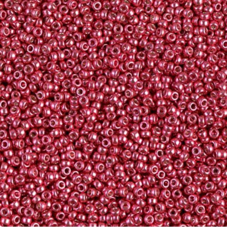 15-4211 Duracoat Galvanized Lt Cranberry, Miyuki Seed Bead, 15/0