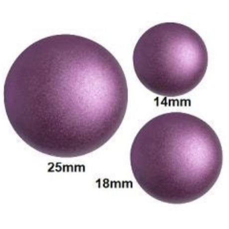 Cabochon par Puca Pastel Bordeaux 14mm, 18mm or 25mm, Choose a size, Quantity 1