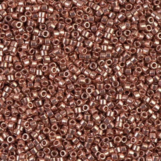 DB0040 11/0 Copper Plated Miyuki Delica 