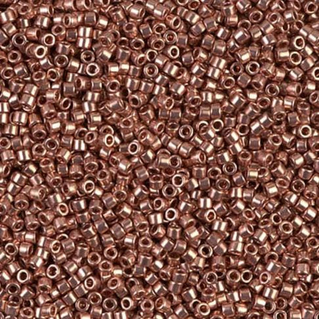 DB0040 11/0 Copper Plated Miyuki Delica