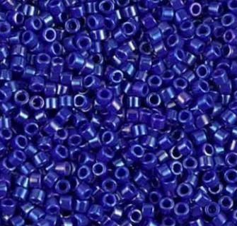DB0216 11/0 Opaque Cobalt Luster Miyuki Delica