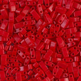 Half Tila Opaque Red, HTL-408, Miyuki, 5 grams