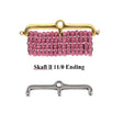 Cymbal Skafi lll 11/0 Bead Ending, 012828 Gold Plate or Silver Plate