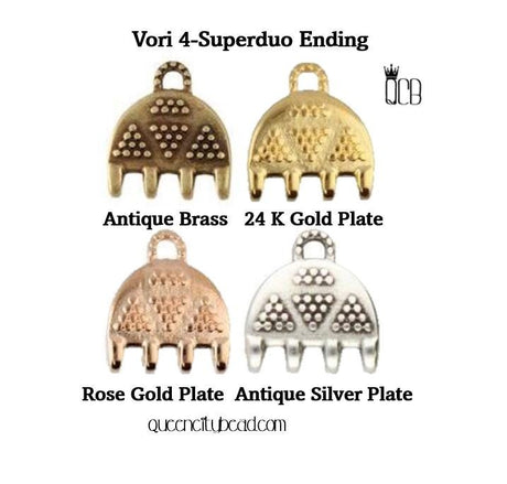 Cymbal Vori SuperDuo Ending, 013804, Choose your color and quantity-2 pieces
